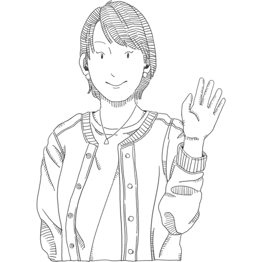 サービス管理責任者 Y.T.さんのイラスト
